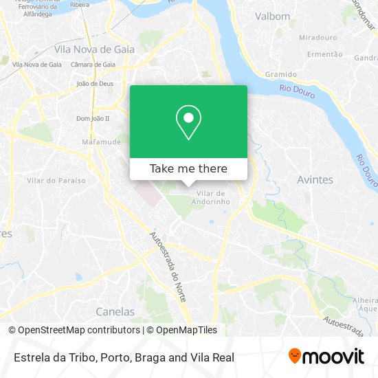 Estrela da Tribo map