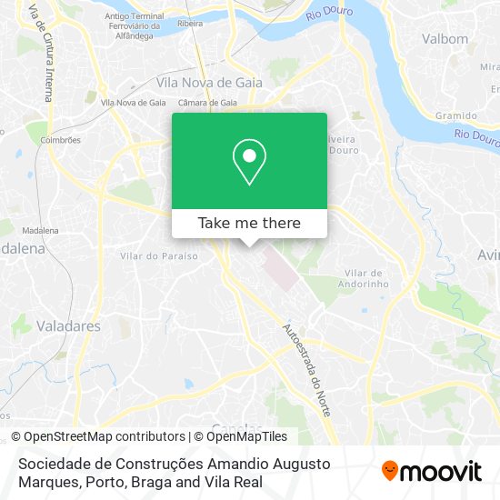 Sociedade de Construções Amandio Augusto Marques map