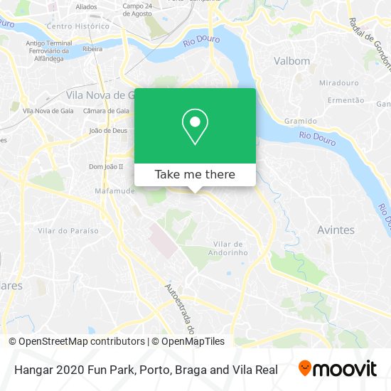 Hangar 2020 Fun Park mapa