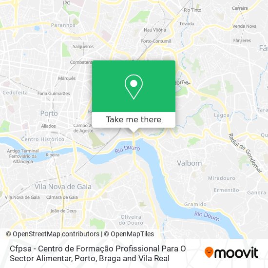 Cfpsa - Centro de Formação Profissional Para O Sector Alimentar map