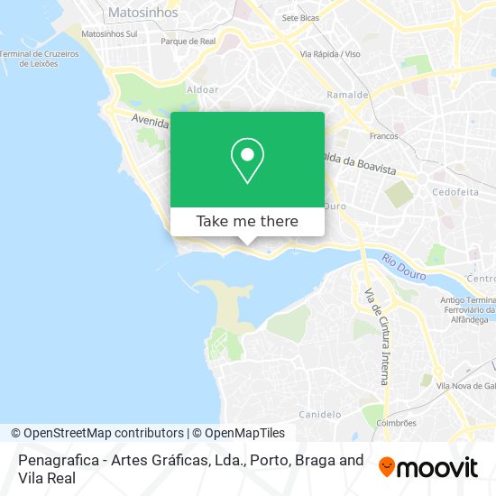 Penagrafica - Artes Gráficas, Lda. map