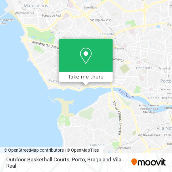 Outdoor Basketball Courts map