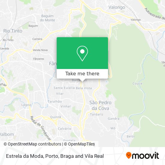 Estrela da Moda map