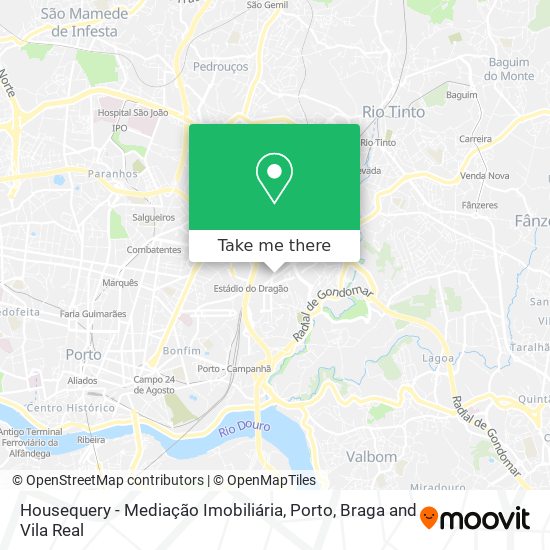 Housequery - Mediação Imobiliária mapa