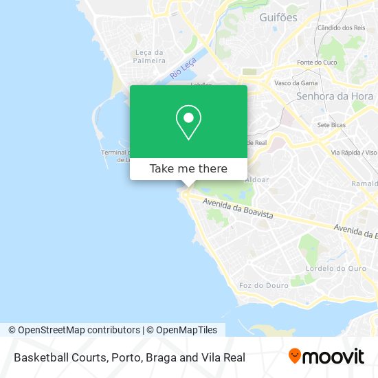 Basketball Courts map