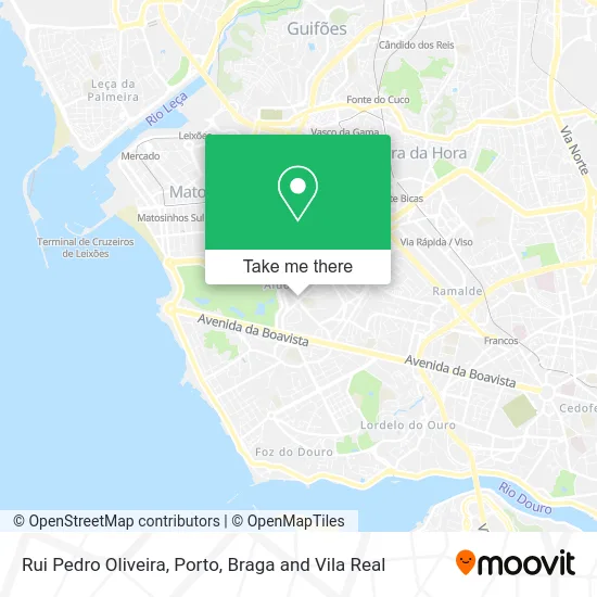 Rui Pedro Oliveira map