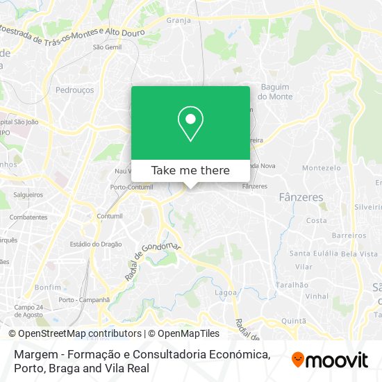 Margem - Formação e Consultadoria Económica map