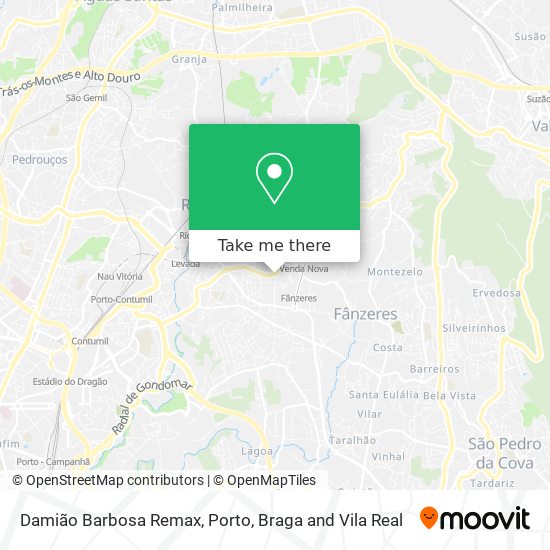 Damião Barbosa Remax map