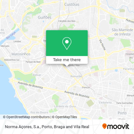 Norma Açores, S.a. mapa