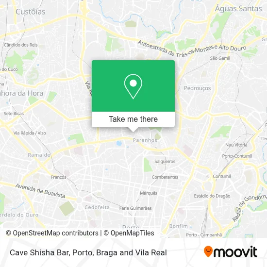 Cave Shisha Bar map