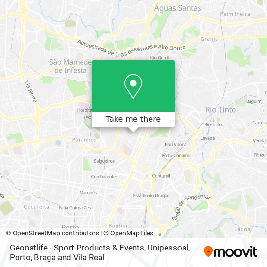 Geonatlife - Sport Products & Events, Unipessoal map