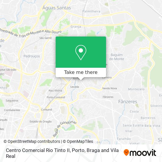 Centro Comercial Rio Tinto II map