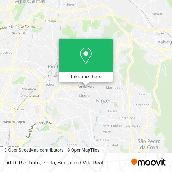 ALDI Rio Tinto map