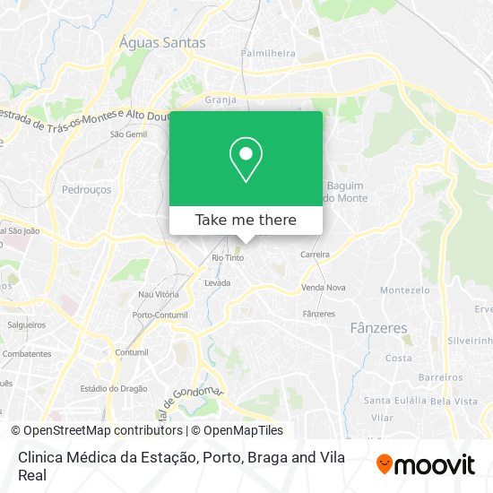 Clinica Médica da Estação mapa