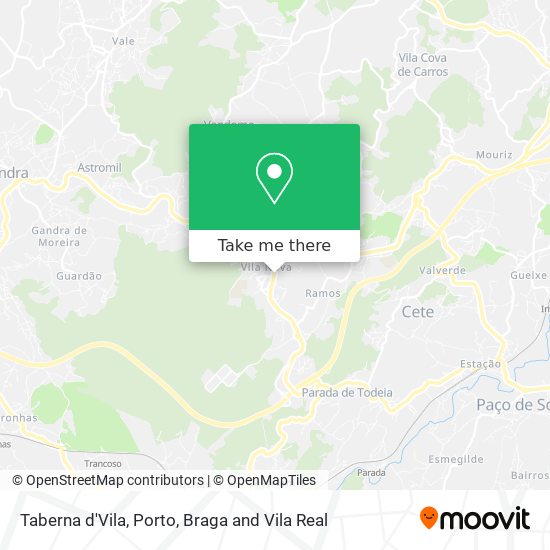 Taberna d'Vila map