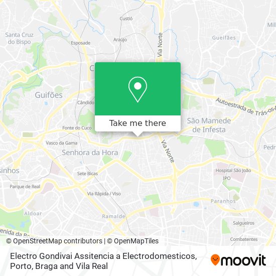 Electro Gondivai Assitencia a Electrodomesticos mapa