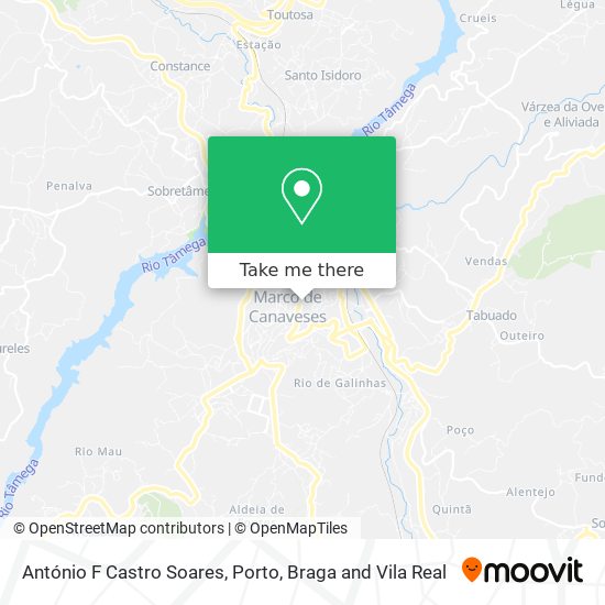 António F Castro Soares mapa