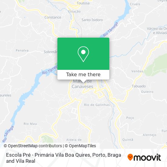 Escola Pré - Primária Vila Boa Quires map