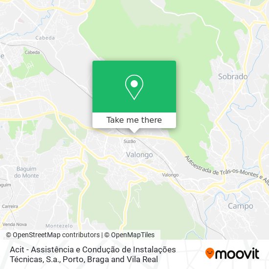 Acit - Assistência e Condução de Instalações Técnicas, S.a. mapa