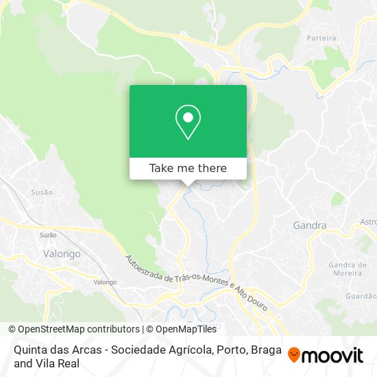 Quinta das Arcas - Sociedade Agrícola map