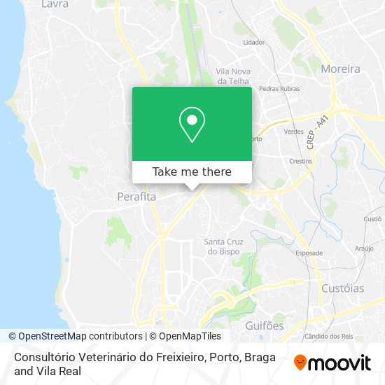 Consultório Veterinário do Freixieiro map