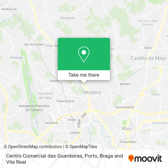 Centro Comercial das Guardeiras map