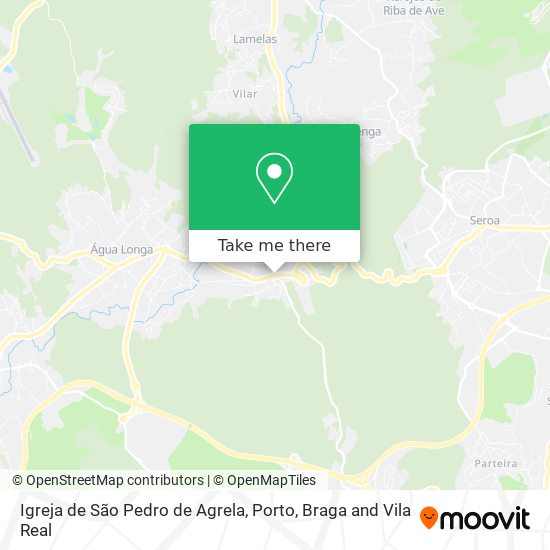 Igreja de São Pedro de Agrela map