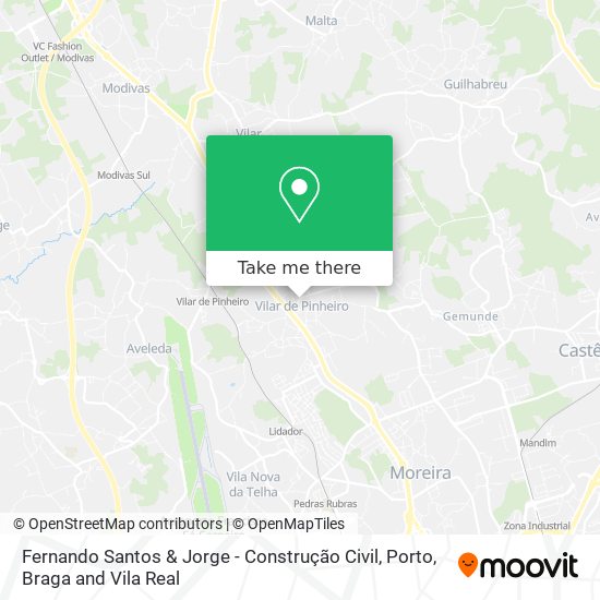 Fernando Santos & Jorge - Construção Civil mapa