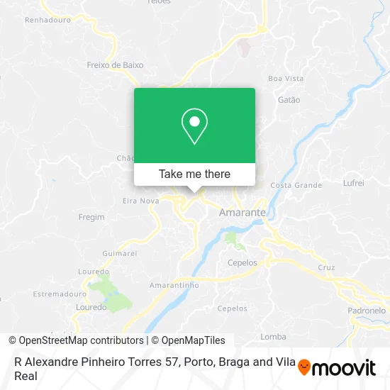 R Alexandre Pinheiro Torres 57 map