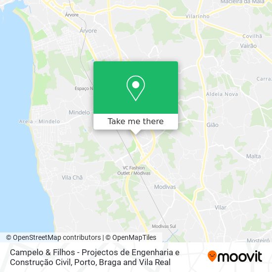 Campelo & Filhos - Projectos de Engenharia e Construção Civil map