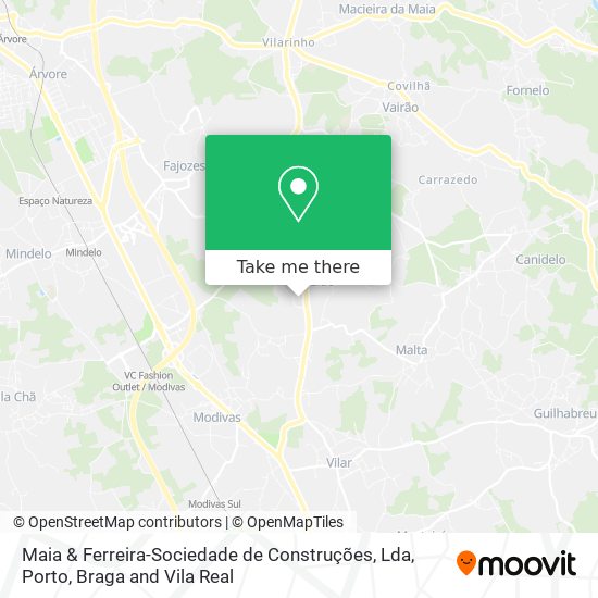 Maia & Ferreira-Sociedade de Construções, Lda map