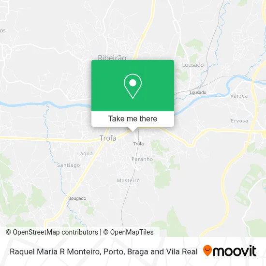 Raquel Maria R Monteiro map