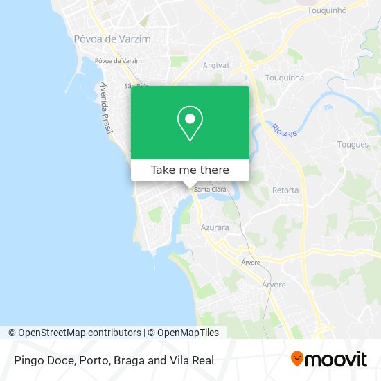 Pingo Doce map