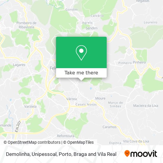 Demolinha, Unipessoal map