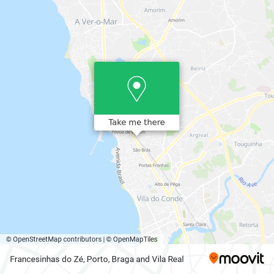 Francesinhas do Zé map