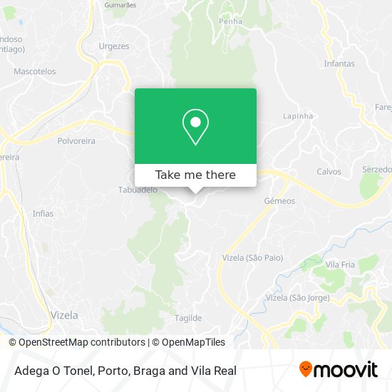 Adega O Tonel map