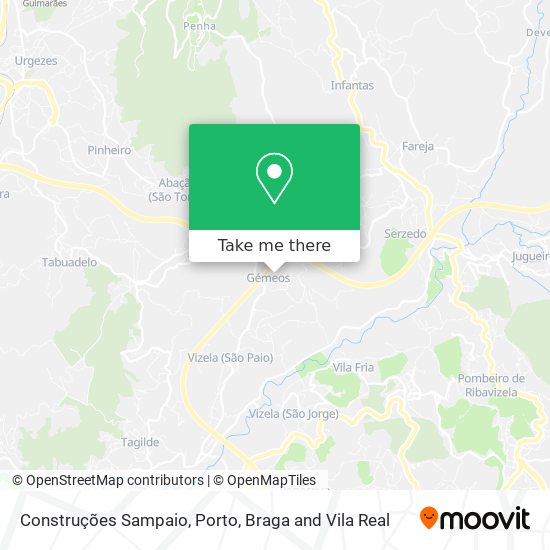 Construções Sampaio map