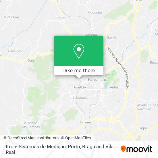 Itron- Sistemas de Medição mapa