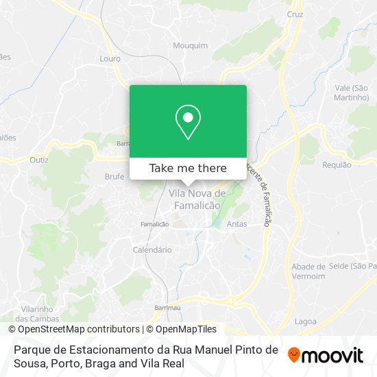 Parque de Estacionamento da Rua Manuel Pinto de Sousa map