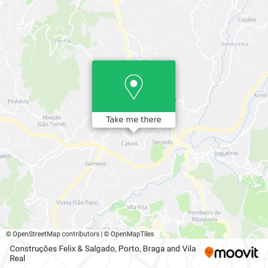 Construções Felix & Salgado mapa