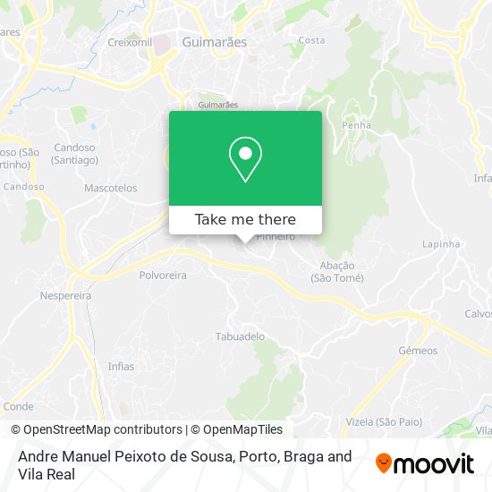 Andre Manuel Peixoto de Sousa map