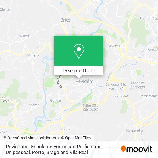 Peviconta - Escola de Formação Profissional, Unipessoal map