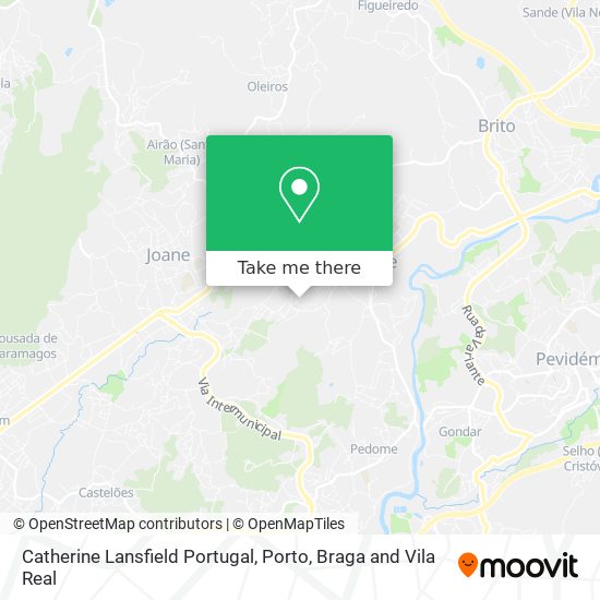 Catherine Lansfield Portugal map