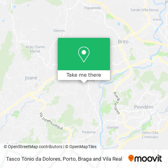 Tasco Tónio da Dolores mapa