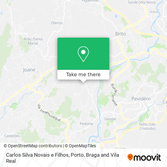 Carlos Silva Novais e Filhos map