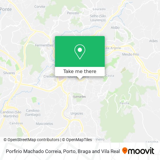 Porfirio Machado Correia map