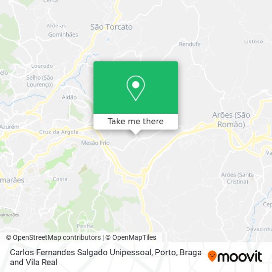 Carlos Fernandes Salgado Unipessoal mapa