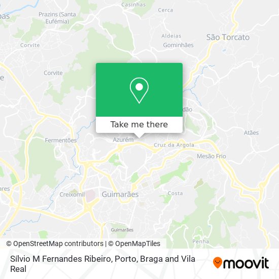 Sílvio M Fernandes Ribeiro mapa