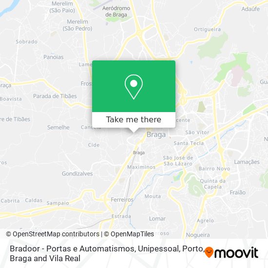 Bradoor - Portas e Automatismos, Unipessoal map