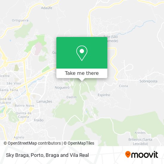 Sky Braga map